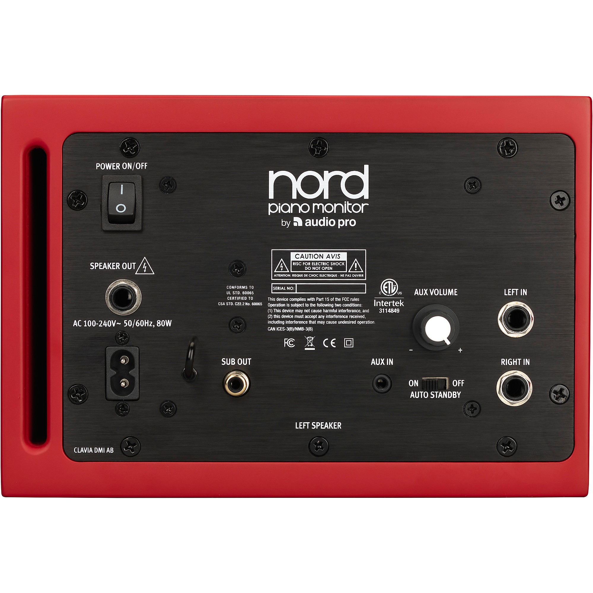 Nord Piano Monitor V2 With Brackets Red Walnut | Guitar Center Nord Piano Monitor V2 With Brackets Red Walnut | Guitar Center