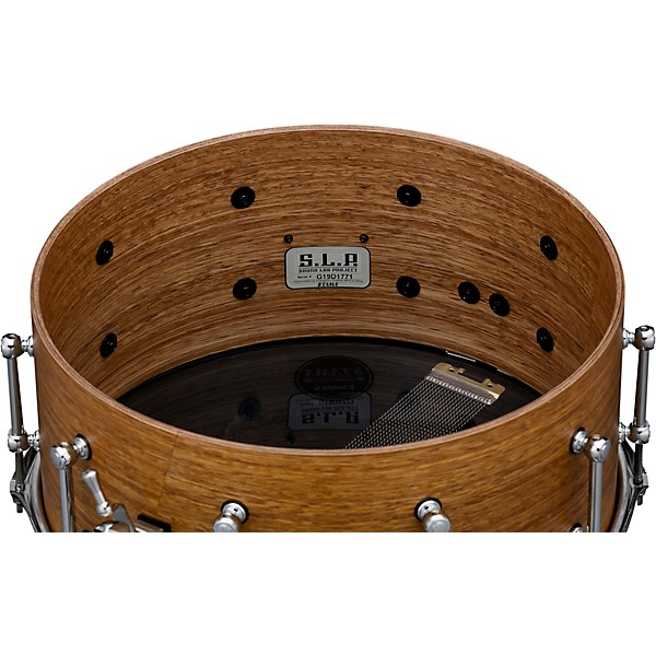 TAMA S.L.P. Bold Spotted Gum Snare Drum 14 x 6.5 in. Satin Natural