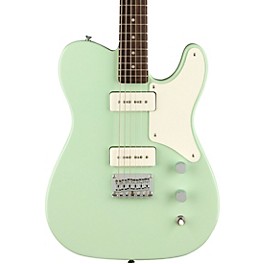 Squier Paranormal Series Baritone Cabronita Telecaster Electric Guitar Surf Green