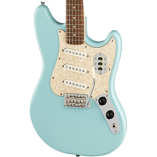 スクワイア Squier サイクロン ダフネブルー cyclone ダンカン Squier Paranormal Series Cyclone Electric Guitar Daphne Blue