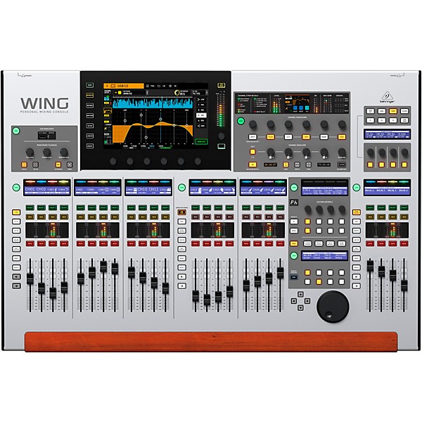 Open Box Behringer WING 48-Channel Digital Mixer With 24-Fader Control Surface and 10" Touchscreen Level 2  197881196455