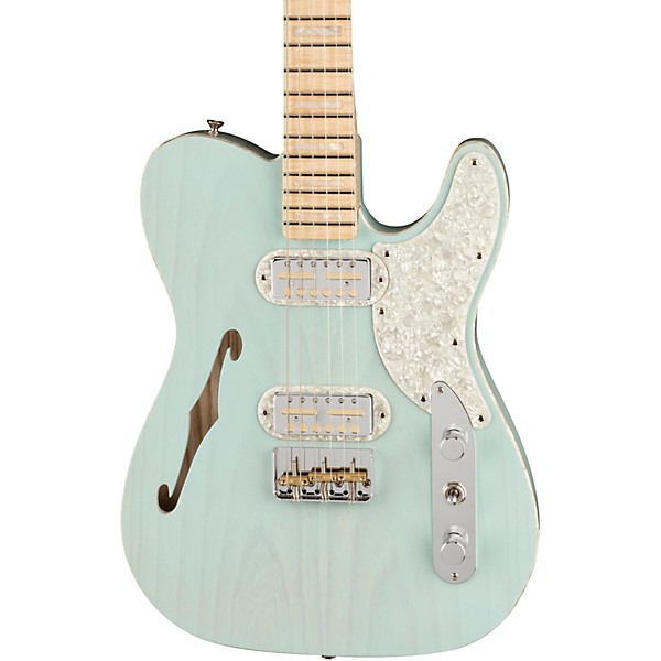 Fender Parallel Universe Telecaster Magico Electric Guitar Transparent Daphne Blue