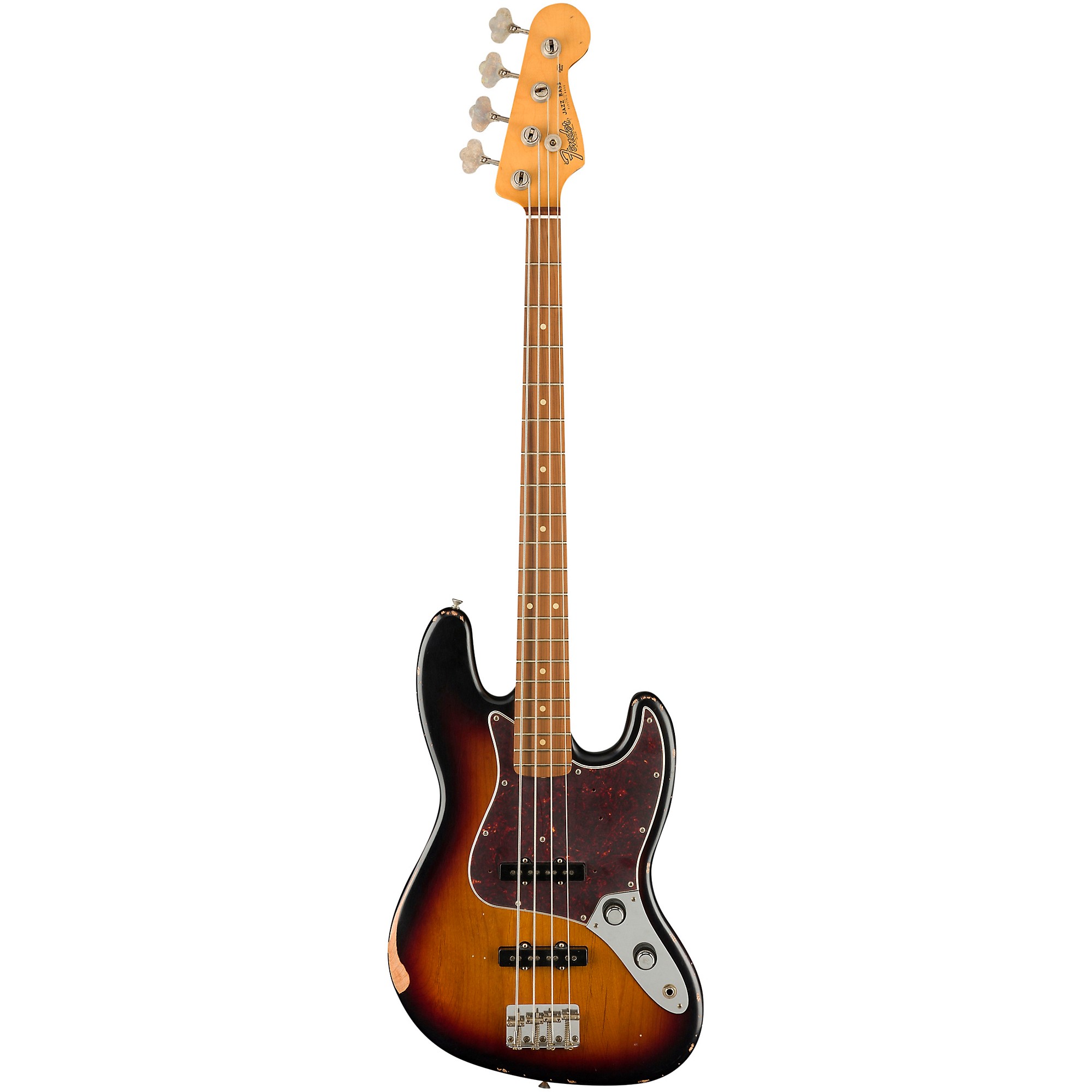 ベース Fender 60THANNIVERSARY ROADWORN JAZZBASS Fender 60th Anniversary Road Worn '60s Jazz Bass Pau Ferro