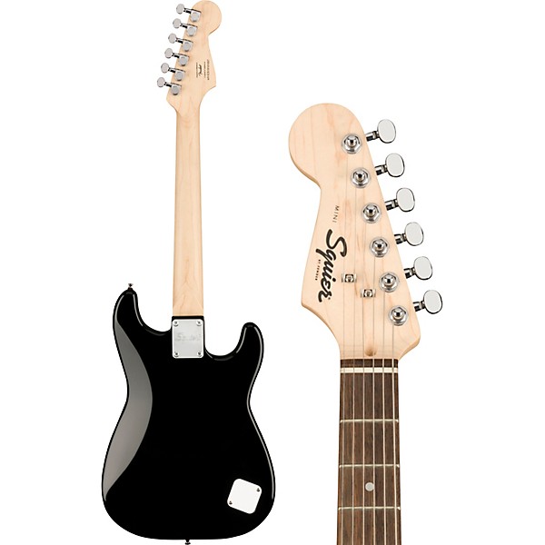 Squier Mini Strat Left-Handed Electric Guitar Black