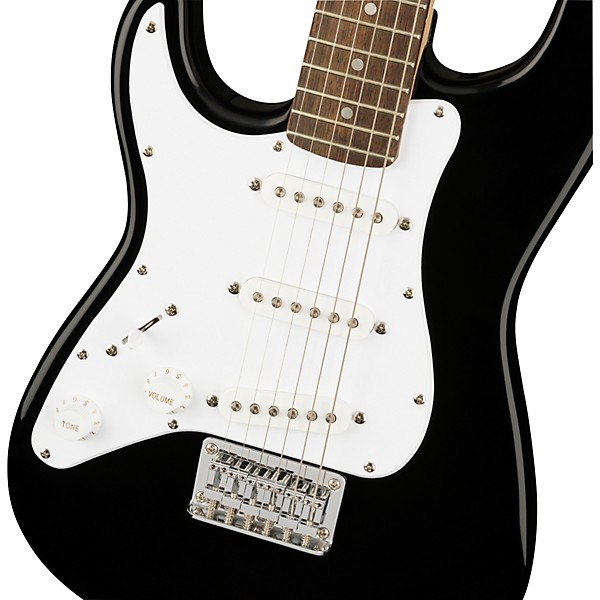 Squier Mini Strat Left-Handed Electric Guitar Black