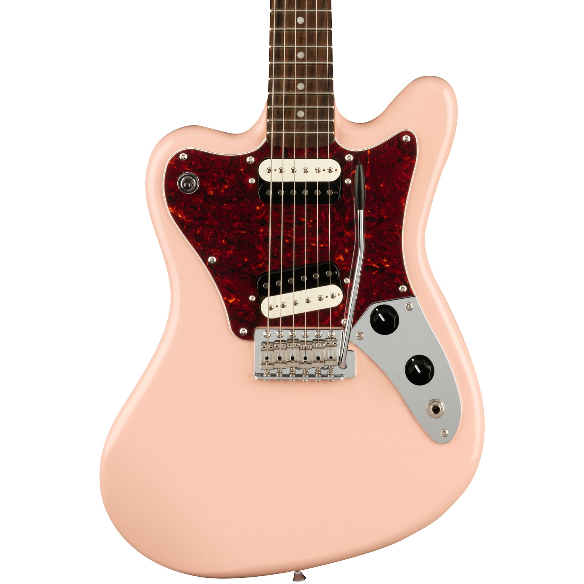 Squier Paranormal Series Super-Sonic Electric Guitar Shell Pink