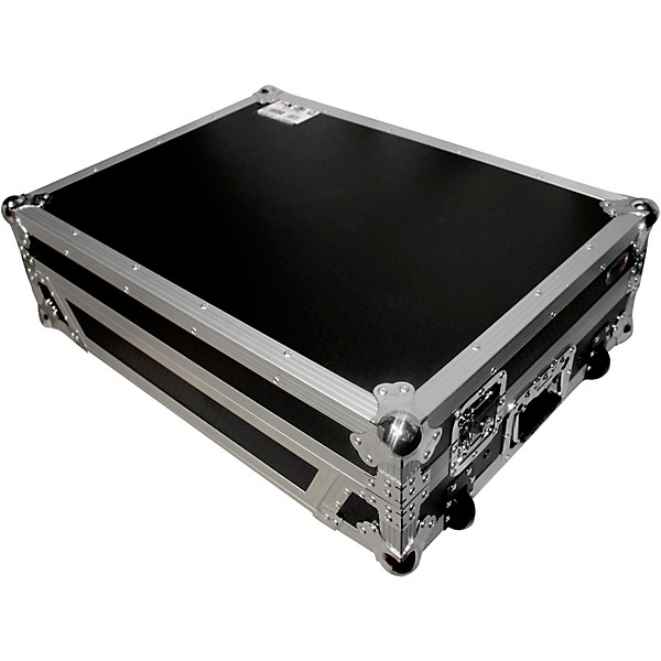 ProX ProX XS-DJ808WLT Flight Case for Roland DJ-808 or Denon MC7000 Digital Controller W-Wheels and Sliding Laptop Shelf B...