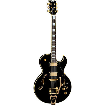 Dean Colt With Bigsby & Piezo Semi-Hollowbody Guitar Classic Black for sale