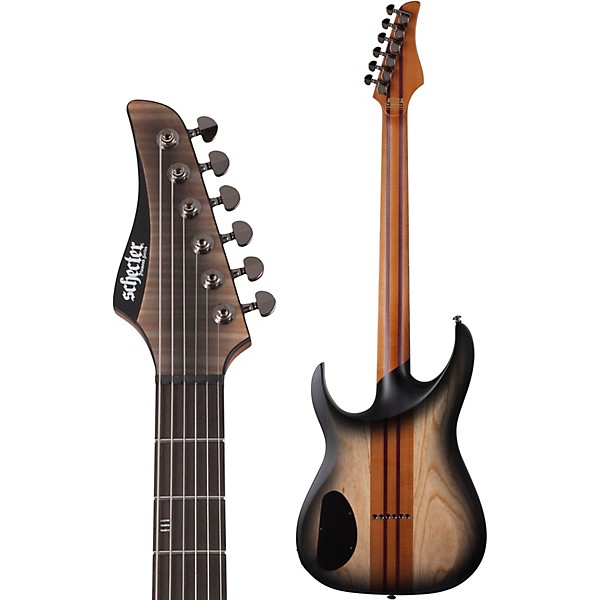 Schecter Guitar Research Banshee Mach 6-String Electric Guitar FalloutBurst