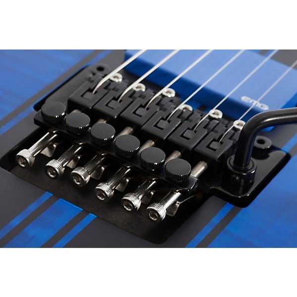 Schecter Guitar Research Banshee GT FR 6-String Electric Guitar Satin Transparent Blue