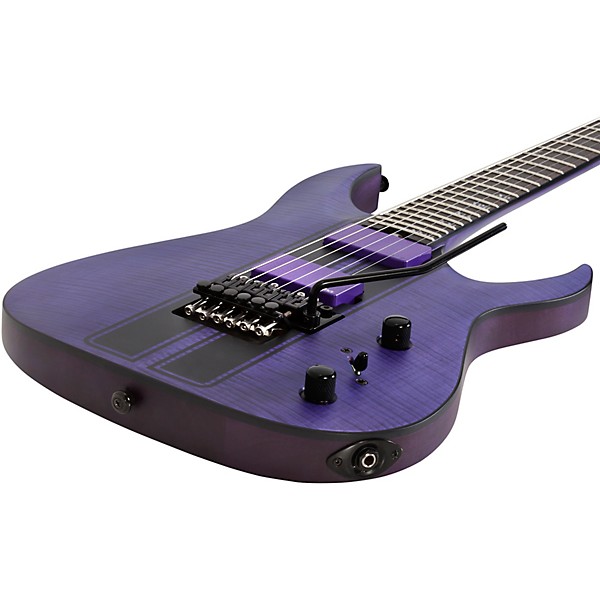 Schecter Guitar Research Banshee GT FR 6-String Electric Guitar Transparent Purple