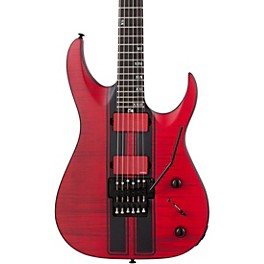 Schecter Guitar Research Banshee GT ... Schecter Guitar Research Banshee GT FR 6-String Electric Guitar Satin Transparent Red