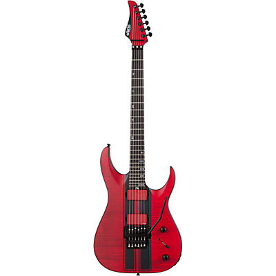 Schecter Guitar Research Banshee Gt Fr 6-String Electric Guitar Satin Transparent Red for sale