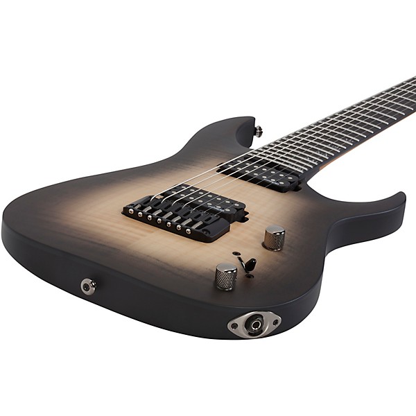 Open Box Schecter Guitar Research Banshee Mach 7-String Extended Electric Guitar Level 1 Ember Burst