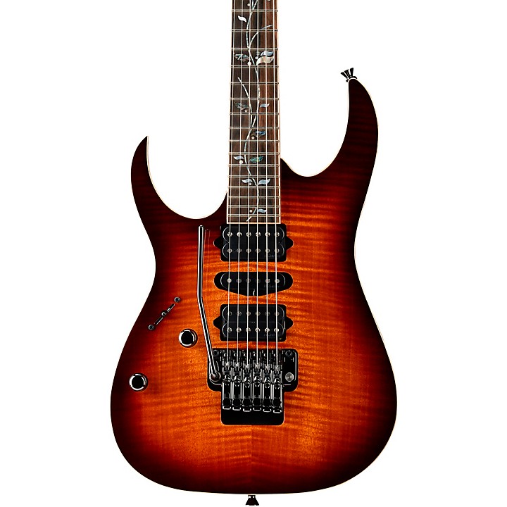 strand Lastig Denken Ibanez RG8570ZL j.custom Electric Guitar Left Handed Brownish Sphalerite |  Guitar Center