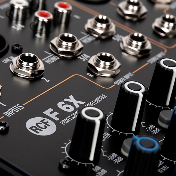 RCF F 6X 6-Channel Mixing Console