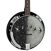 Luna Moonbird Bgb 5-String Acoustic-Electric Banjo Satin Black for sale