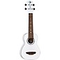 Luna Hau Snow Soprano Ukulele White