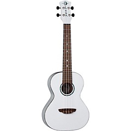 Luna Hau Snow Tenor Ukulele White