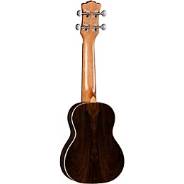 Luna Ziricote Wood Soprano Ukulele Gloss Natural