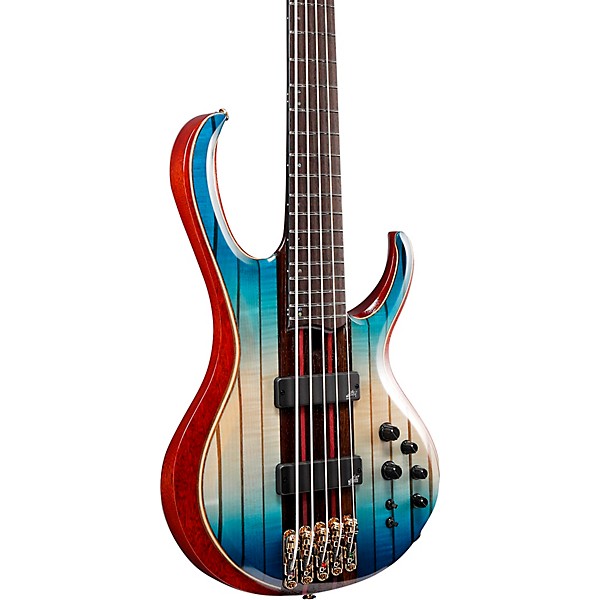 Ibanez Premium BTB1935 5-String Electric Bass Caribbean Islet Low Gloss