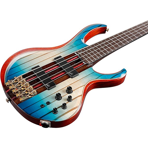 Ibanez Premium BTB1935 5-String Electric Bass Caribbean Islet Low Gloss