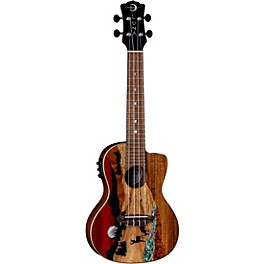 Luna Vista Deer Tropical Wood Concert Acoustic-Electric Ukulele Gloss Natural