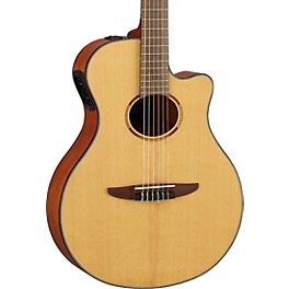 Yamaha NTX1 Acoustic-Electric Classical Guitar Black Yamaha NTX1 Acoustic-Electric Classical Guitar Natural