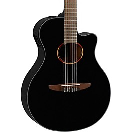 Yamaha NTX1 Acoustic-Electric Classical Guitar Black Yamaha NTX1 Acoustic-Electric Classical Guitar Black