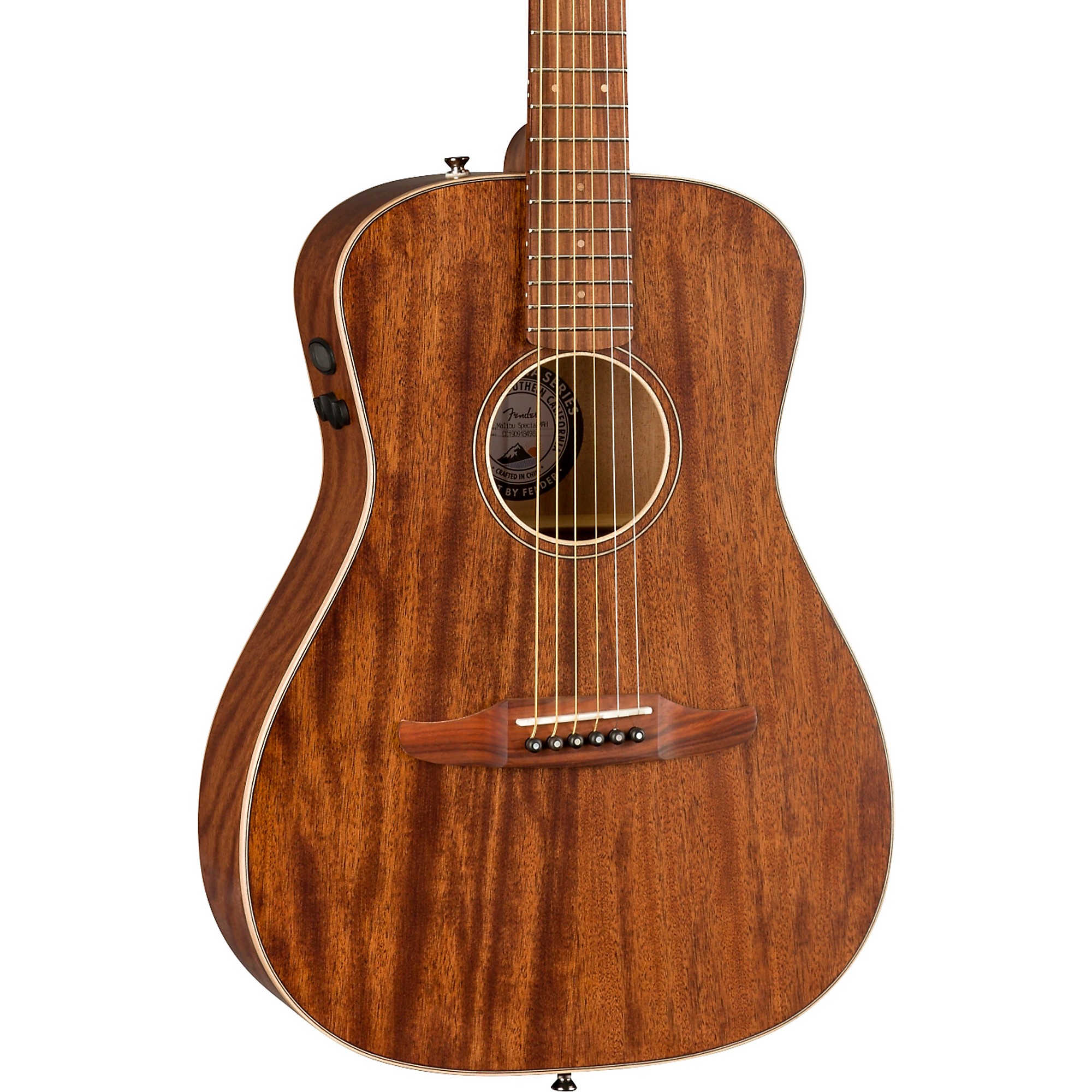 fender malibu special mahogany