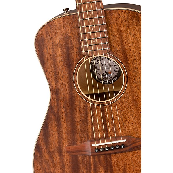 Fender California Malibu Special Pau Ferro Fingerboard Acoustic-Electric Guitar Mahogany