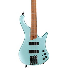 Open Box Ibanez EHB1000 4-String Ergonomic Headless Bass Level 1 Sea Foam Pearl Green Matte