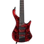 Ibanez Ehb1505 5-String Ergonomic Headless Bass Stained Wine Red Low Gloss for sale