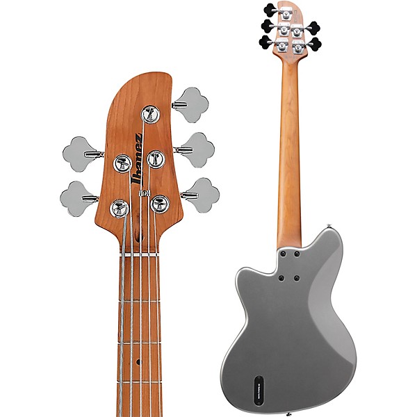 Open Box Ibanez TMB605 Talman 5-String Electric Bass Level 1 Gray Metallic