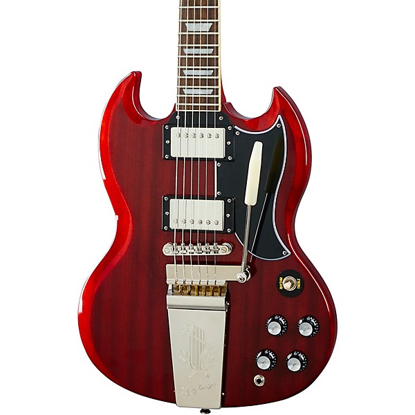 Epiphone SG Standard '60s Maestro Vibrola Electric Guitar Vintage Cherry