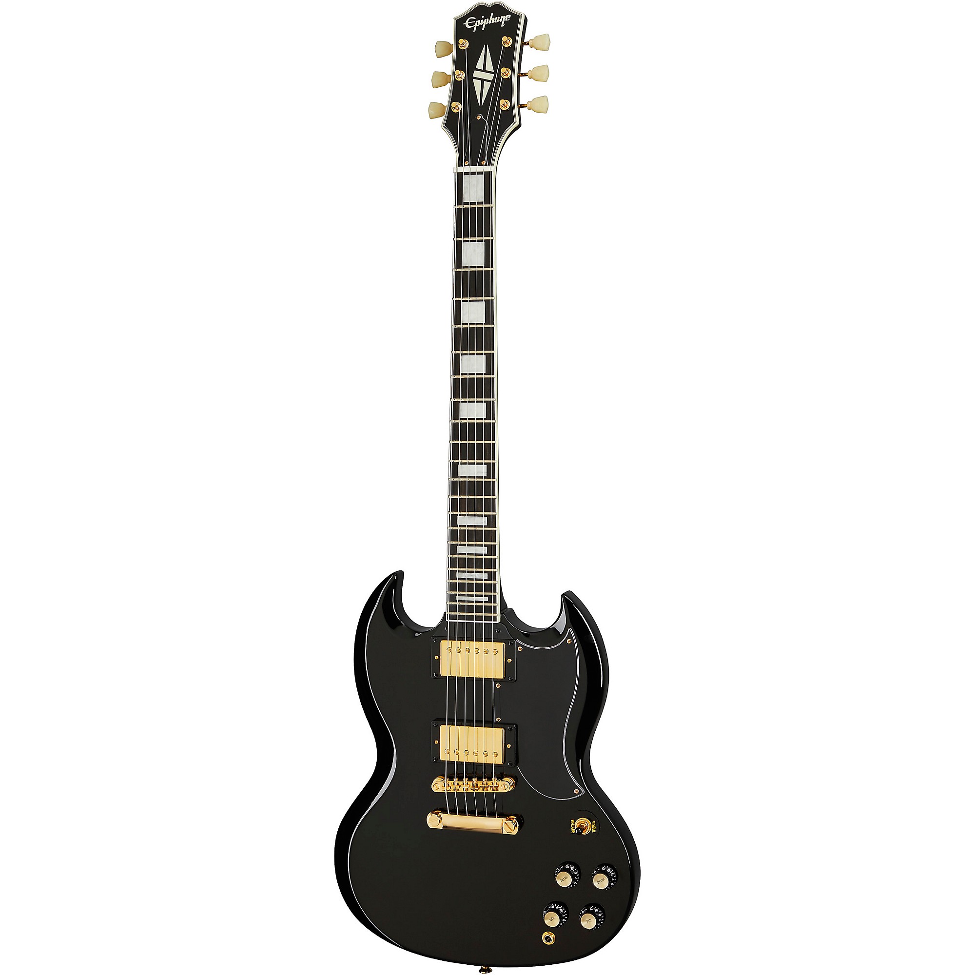 Epiphone SG Custom Electric Guitar Ebony | Guitar Center