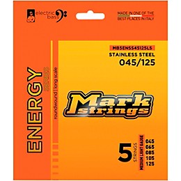 Markbass Markbass Energy Series Electric Bass Stainless Steel Strings (45 - 125) Medium Light Gauge