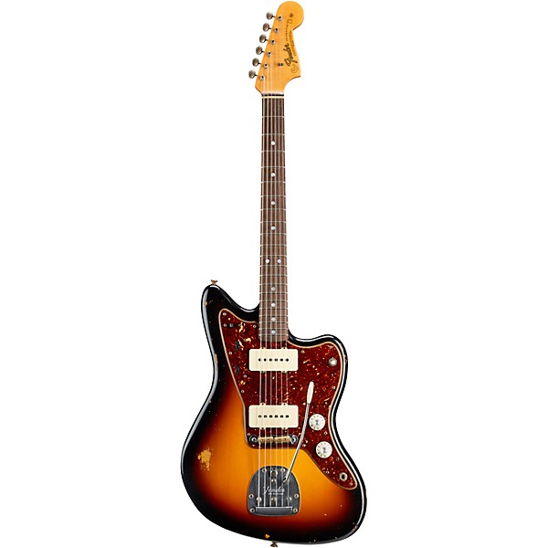 Fender Custom Shop 1965 Jazzmaster Relic Electric Guitar 3-Color Sunburst