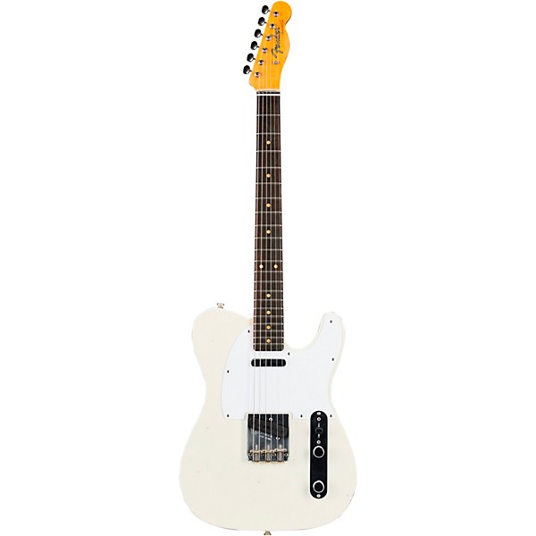 Fender Custom Shop Jimmy Page Signature Telecaster Electric Guitar White Blonde