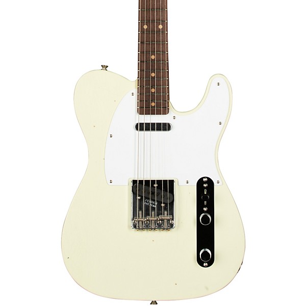 Fender Custom Shop Jimmy Page Signature Telecaster Electric Guitar White Blonde