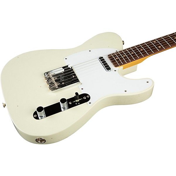 Fender Custom Shop Jimmy Page Signature Telecaster Electric Guitar White Blonde