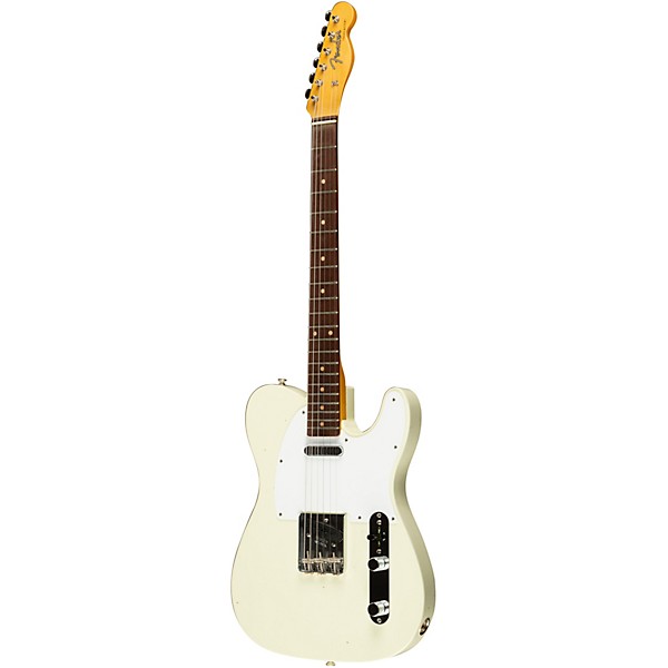 Fender Custom Shop Jimmy Page Signature Telecaster Electric Guitar White Blonde