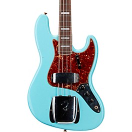 Fender Custom Shop 66 Jazz Bass Journeyman Relic Aged Daphne Blue