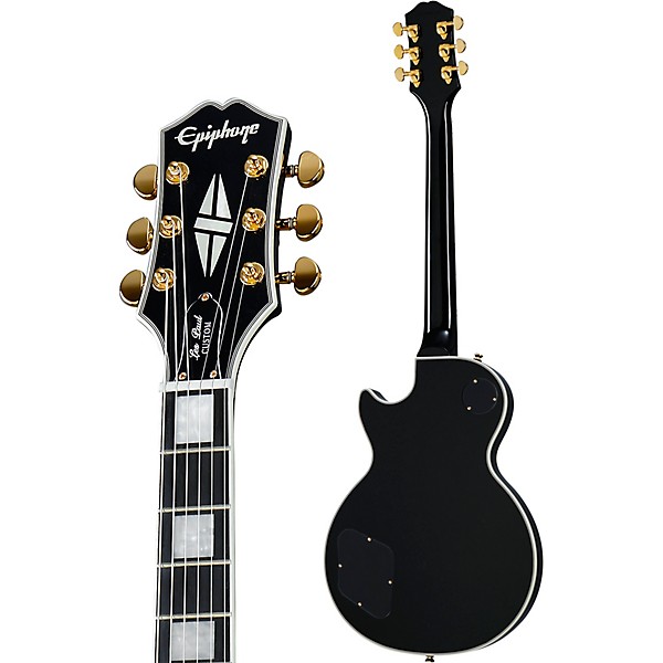Epiphone Les Paul Custom Electric Guitar Ebony