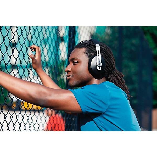 Open Box Sennheiser MOMENTUM 3 Wireless Headphones Black | Guitar