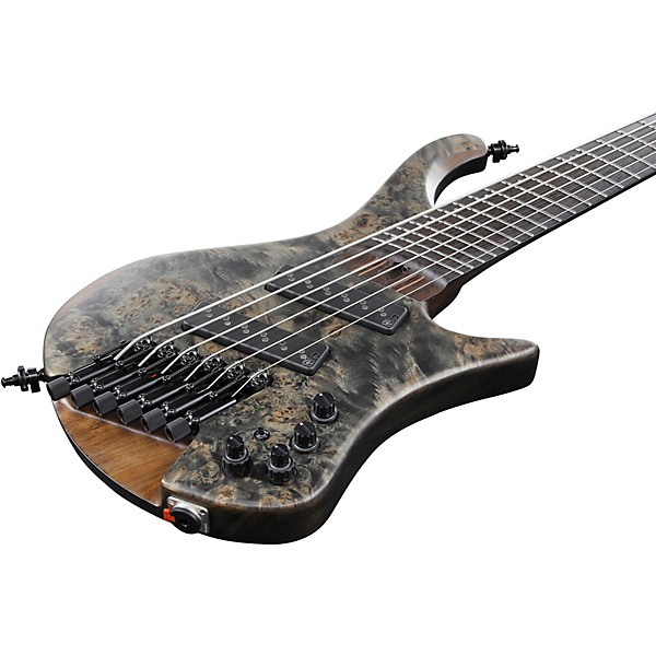 Ibanez EHB1506MS 6-String Multi-Scale Ergonomic Headless Bass Black Ice Flat