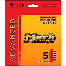 Markbass Advanced Series... Markbass Advanced Series Soft Touch Electric Bass Stainless Steel Strings (45 - 130) Medium Gauge