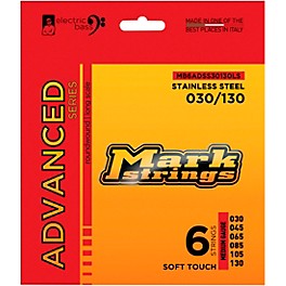 Markbass Advanced Series Soft Touch Electric Bass Stainless Steel Strings (30 - 130) Medium Gauge