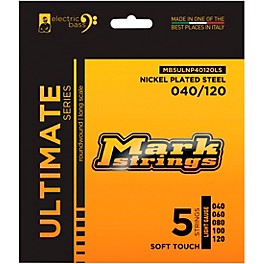 Markbass Ultimate Ser... Markbass Ultimate Series Soft Touch Electric Bass Nickel Plated Steel Strings (40 - 120) Light Gauge