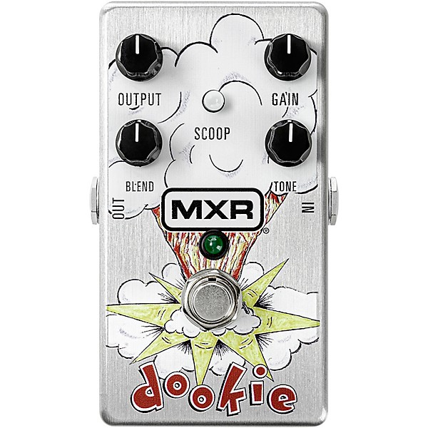 MXR DD25 Green Day Dookie Drive V2 Overdrive Effects Pedal